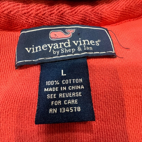 Vineyard Vines Men's Shep & Ian Sailing Map Salmon Shep Shirt Sz L Preppy - Picture 14 of 15